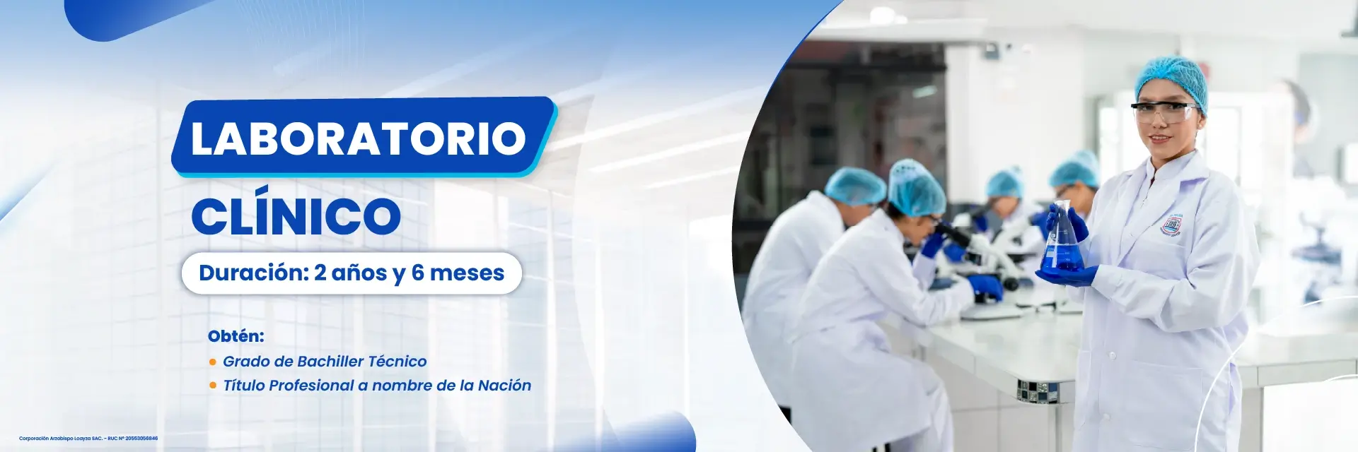 carrera tecnica-laboratorio clinico-instituto arzobispo loayza Carrera técnica de Laboratorio Clínico del Instituto Arzobispo Loayza