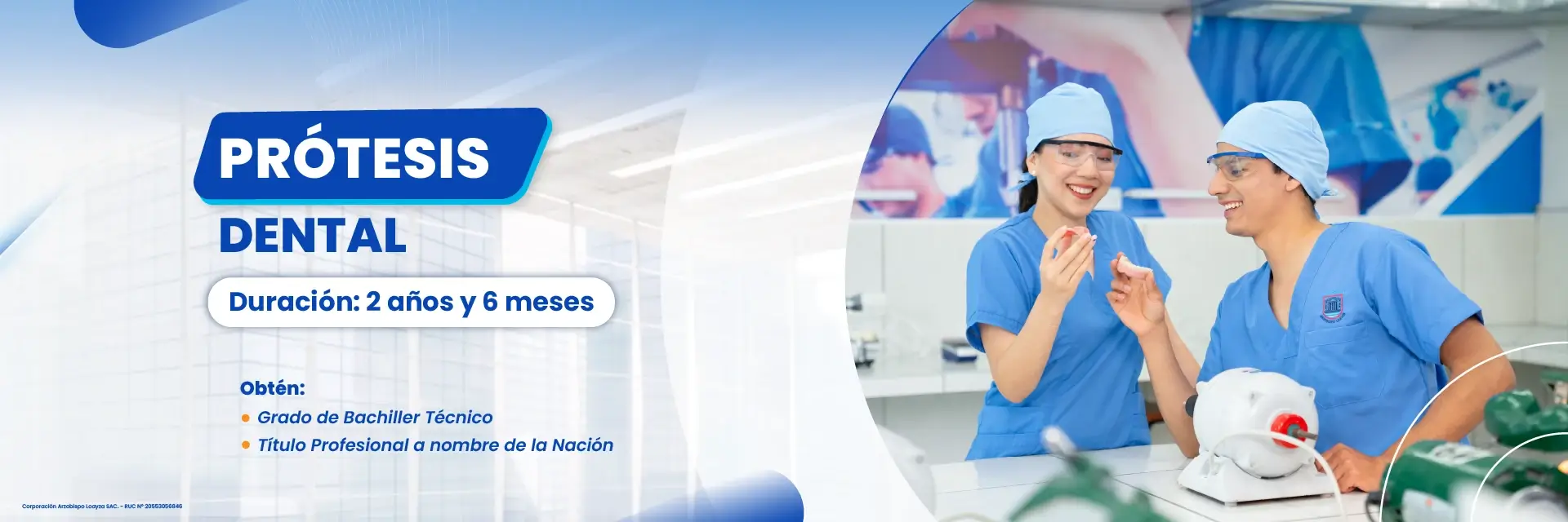 carrera tecnica-protesis dental-instituto arzobispo loayza Carrera técnica de Prótesis Dental del Instituto Arzobispo Loayza